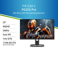 PRISM+ PG25X PRO | 25" WQHD QD Mini-LED 240Hz Fast IPS Gaming Monitor