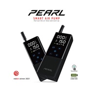 PEARL GP2 สูบลมอัตโนมัติ สูบลมไฟฟ้า ชาร์ท USB touchscreen แบบพกพา ตั้งปริมาณลมที่จะสูบได้ ใช้กับจักรยาน มอเตอร์ไซต์ รถยนต์ การันตีรางวัล Red dot design