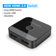 Vention Bộ Chia HDMI Bộ Chuyển Đổi HDMI Hai Chiều Bộ Chuyển Đổi HDMI 4K Bộ Chuyển Đổi 1x 2/2X1 Bộ Ch