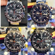 CAESAR CA-1012MC 100% ORIGINAL CHRONOGRAPH STAINLESS STEEL WATER RESISTANT MEN WATCH