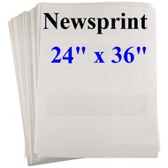 Newsprint Big Size / White Packing Wrapping 48Gsm Paper 1sheet