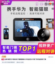 智能貓眼吸門鈴