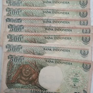 uang 500 kertas tahun 1992