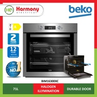 BEKO 71L Built In Oven BIM16300XC 8 Cooking Functions Ketuhar 烤箱