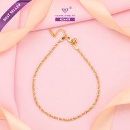 Yaxiya Women's Anklet 18K Gold Plated Jewelry 695