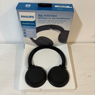 PHILIPS飛利浦 重低音 智能藍牙無線頭戴式藍牙耳機 視訊網課 TAH4205