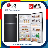 LG GR-H802HQHM Nett 592L Top Freezer with DoorCooling+ & Fresh 0 Zone, Black Metal H802HQHM
