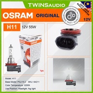 OSRAM Halogen Bulb 100% Original OSRAM H4 H1 H3 H7 H8 H11 HB4 HB3 12V Halogen Bulb