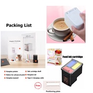 Mbrush Edible Ink Printer Portable Inkjet Handheld Food Coffee Bread Cake Wifi Connected Mini Printe