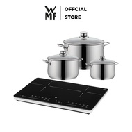 [Combo] Wmf Double Induction Hob And 3-Dish WMF Diadem Pot Set