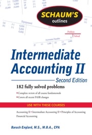 Schaum's Outline of Intermediate Accounting II, 2ed Baruch Englard