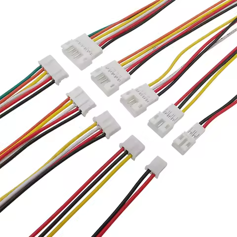 10Pcs Micro JST PH 2.0mm Pitch 2/3/4/5/6 Pin Male / Female Socket Wire Cable Connector PH2.0 Plug 26