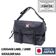 🇯🇵日本製 PORTER LUGGAGE LABEL LINER SHOULDER BAG 日本製斜孭袋 日本製單肩包 PORTER斜孭袋  PORTER單肩包  吉田包 YOSHIDA COMPAN