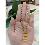 SET RANTAI LOKET EMAS SUASA 375 / 18K