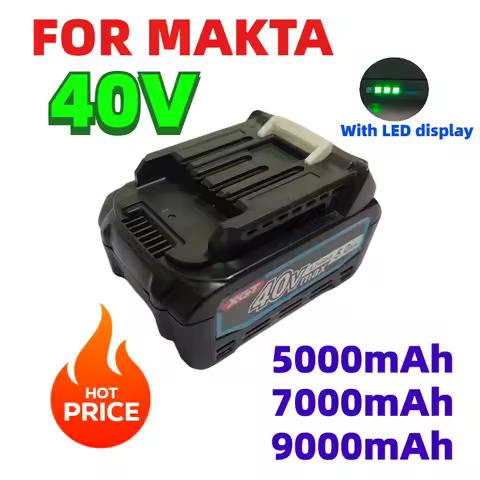 for Makita 40V MAX XGT Lithium Ion Battery 5000mAh-9000mAh Original Battery BL4020 BL4025 BL4040 BL4