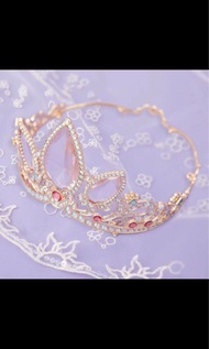 Secret honey 樂佩長發公主王冠rapunzel tangled