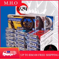 Aoshima 1/24 17/18/19/20Inch Rim And Tire Set Model Craft Kit