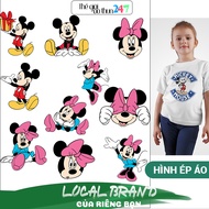 [Ironed, heat pressed image] Mickey M9 ironed image for children