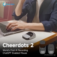 CheerTok Cheerdots 2 Wireless Touchpad All-in-one Pocket AirMouse AI Recording ChatGPT Enabled Mouse