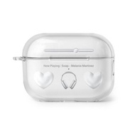 silver heart Airpods PRO/PRO2 case