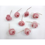 Rose flower, hair decoration flower, hair bun decoration flower