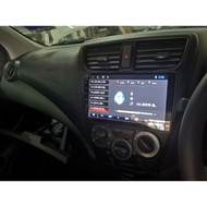 android 9 inch player perodua axia dgn casing player sekali