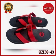 SANDAL PRIA DAN WANITA ORIGINAL SENDAL GAUL WAKAI JEPIT BERKUALITAS