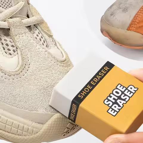 Suede Cleaning Eraser Block Compact Shoe Care Travel Shoe Cleaner for On-the-Go Stain Removal