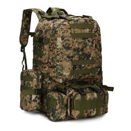 กระเป๋าสะพายหลัง เป้ Tactical backpack Size : 55 x 45 x 22 cm ใบใหญ่สะใจ ส่วนข้างๆเเยกชิ้นกันได้ ! ว