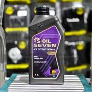 S-OIL SEVEN 4T SCOOTER 9 MB/10w40 Engine OIL Size 0.8-1L (Fully Synthetic) Genuine Synthetic 1