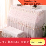 YQ36 Piano Cover Full Cover European High-End Lace Piano Cloth Piano Cover Yamaha Piano Cover Dust Cover Piano Cover