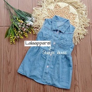 Children's Tops Jeans Dress 1 - 5 Years Evelyn soft jeans/ Dress Evelyn Children's Jeans Top/ Dress 