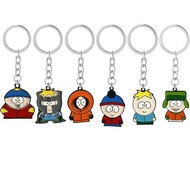 Movie Merchandise South Park South Park Keychain Alloy Cartoon Character Pendant Creative Small Gift