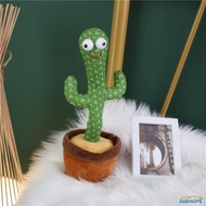 [SG Seller]Dancing Cactus Talk Plush toys Dancing Singing Cactus Kids Dancing Talking Cactus Toys