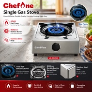 ChefOne UF-GS15SS 4.2kW Stainless Steel Single Gas Stove 150mm Beehive Durable Burner Head Big Flame