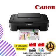 Canon PIXMA E410 Ink Efficient Printer - (Print, Scan, Copy)