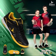 Giày cầu lông bóng bàn chính hãng MIRA GENESIS siêu nhẹ đế eva chống trượt tặng kèm vớ dệt Merci Sp