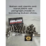 BAUT KALTER CVT  BAK BLOK MESIN YAMAHA MIO SMILE MIO SPORTY CUSTOM STAINLESS ANTI KARAT
