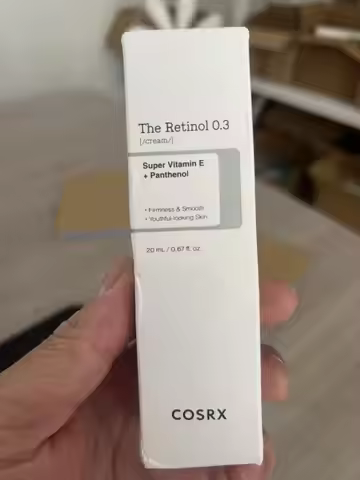 COSRX Retinol 0.1 and 0.3 Night Cream Firming Light Wax Anti-Wrinkle Anti-Aging Moisturizing Evening