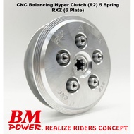 HYPERCLUTCH BM Power CNC Technology Aluminium Billet Balancing Racing Hyper Clutch  (R2) RXZ RXZ135 