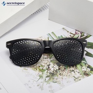 SECRETSPACE Vision Care Wearable Corrective Glasses Improver Stenopeic Pinhole Pin Hole Glasses Anti