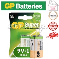 GP 9V Battery Super Alkaline 9V Battery 1604A 1pcs/pack
