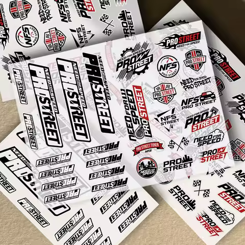 Waterproof Vinyl Sticker Motorcycle Car Bicycle Rims Safety Decal For Helmet Motocross Accessories N