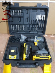 Lotus Cordless Impact Drill 20x Max Brushless with 24pcs Accessories kit CXHD20V-80BL