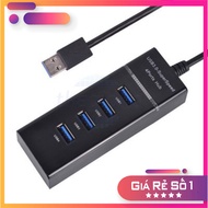 USB HUB Splitter 4 Ports USB 3.0 Black Truong Giang Components 86