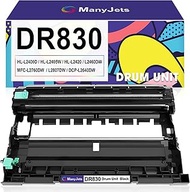 ManyJets DR830 Drum Unit (Not Toner) - Compatible for Brother DR830 DR-830 TN830 TN-830 Drum - Repla