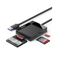 Ugreen 30333 Multifunctional Card Reader | Super Speed USB 3.0 – Supports CF, SD, TF, MS, 0.5m Cord,
