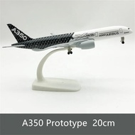 18cm & 20cm Boeing B777 B747 B777 Airbus A380 A350 Diecast Metal Airplane Model Aircraft Toy with La