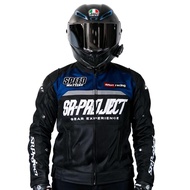 Jacket PROJECT Superblack Carbon Mesh Ridera Jacket Bikers Motor SR Project SRPROJECT SRP