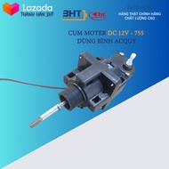 Mô tơ DC quạt 12v & 24v cao cấp thay cho quạt các loại dùng điện ắc quy